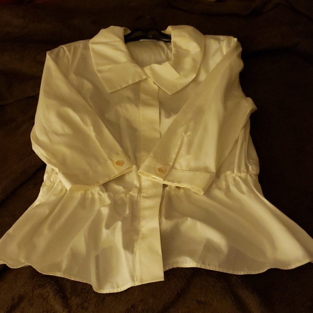 White Arris Punto blouse